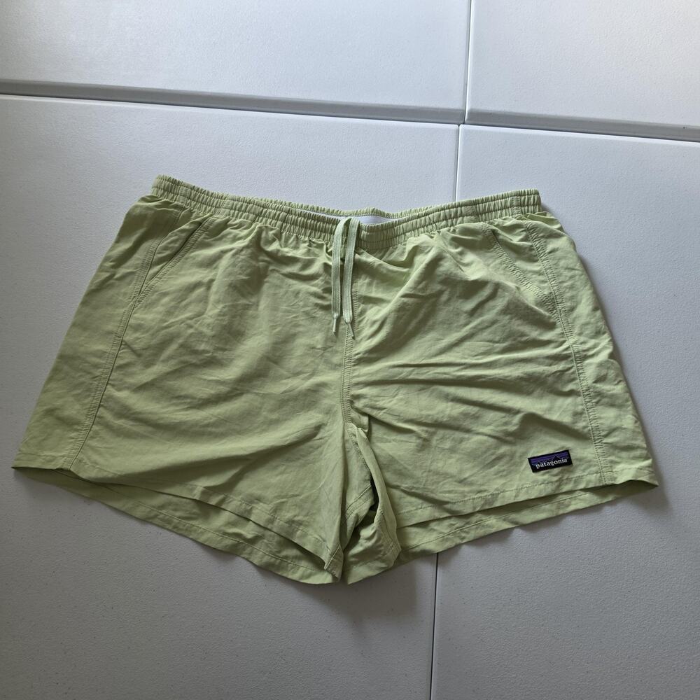 Patagonia Swim Baggies Shorts Mens XL Light Green Nylon Drawstring
